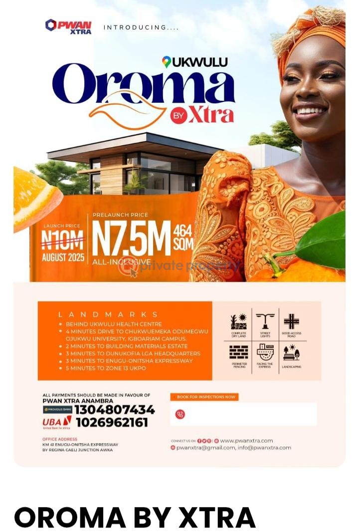 Mixed use Land For Sale Ukwulu Awka Anambra Area 