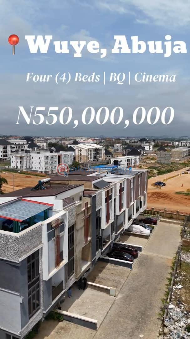4 bedroom Terraced Duplex For Sale Wuye Abuja Phase 2  - 5