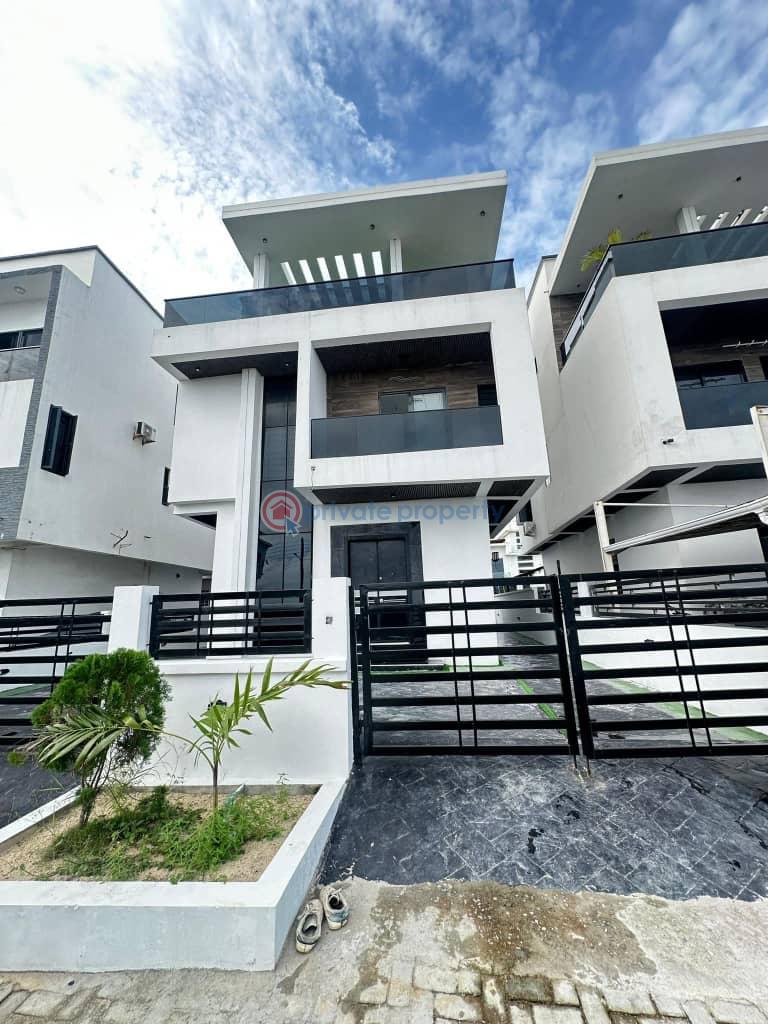 Luxurious spacious 4 bedroom fully detached duplex with bq, swimming pool and rooftop terrace - 6 4 bedroom Detached Duplex For Sale Orchid Lekki Chevron Drive Lekki Lagos - 6