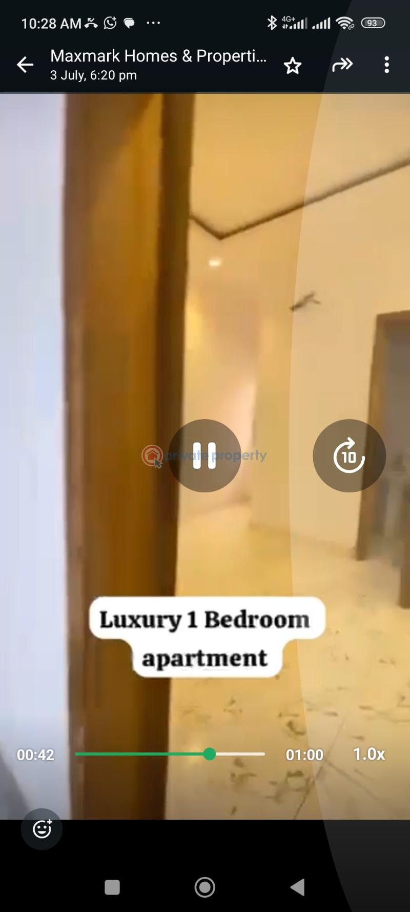 1 bedroom Mini Flat For Rent Lekki Conservation Chevron Drive Lekki Lagos - 1