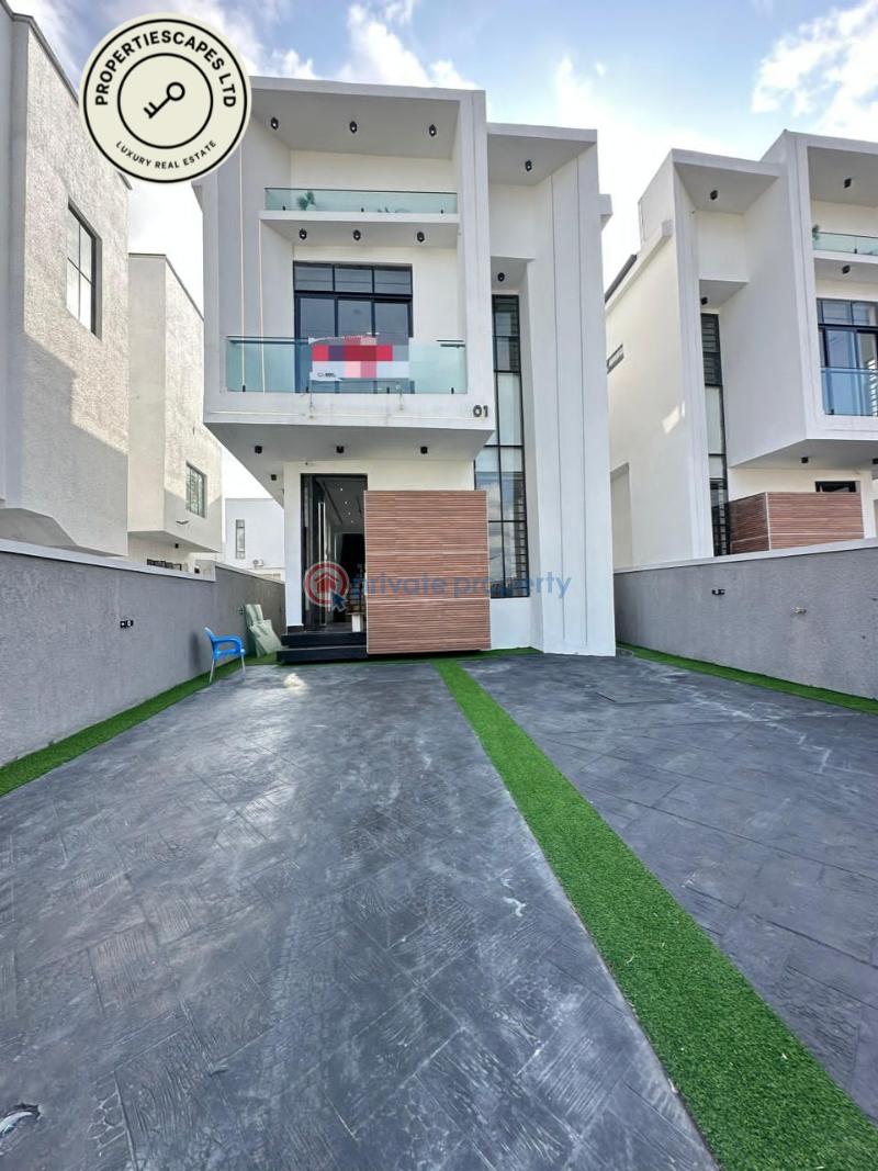 Luxuriously built 5 bedroom fully detached duplex with pool & bq. - 0 5 bedroom Detached Duplex For Sale Chevron Drive Lekki Lagos - 0