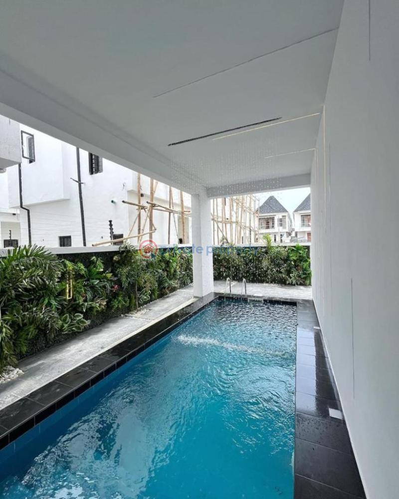 Luxuriously built 5 bedroom smart home fully detached duplex with pool , gym and cinema  orchid, lekki, lagos - 1 5 bedroom Duplex For Sale Orchid Lekki Chevron Drive Lekki Lagos - 1