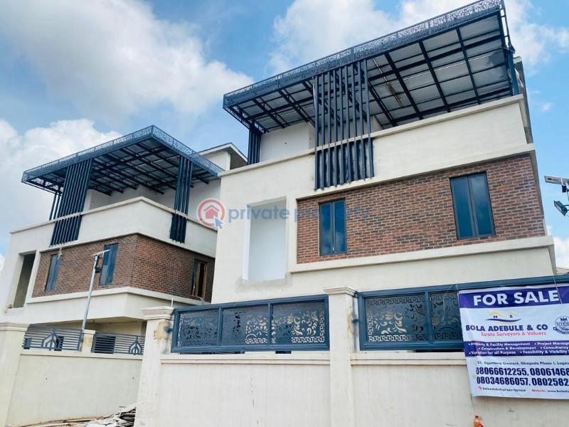 Luxuriously built five bedroom apartment, cinema with an open terrace - 1 5 bedroom House For Sale Ikeja Gra, Lagos Ikeja GRA Lagos - 1