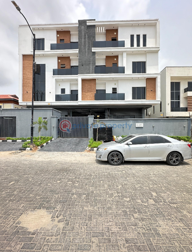 Luxuriously built fully serviced 2 bedroom apartment with pool & gym. - 1 2 bedroom Block Of Flats For Sale Lekki Phase 1 Lagos - 1
