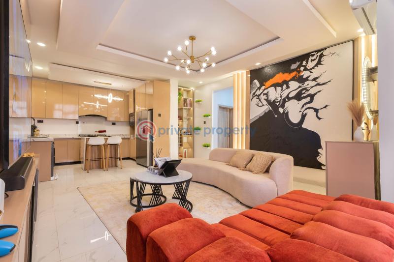 Luxuriously furnished 2bedroom apartment with swimming pool - 1 2 bedroom Block Of Flats Short let Ikate, Ikate Elegushi Lekki Lagos - 1