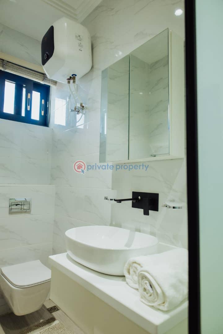 Luxuriously furnished 3bedroom waterfront apartment with gym on 5ft floor - 17 3 bedroom Block Of Flats Short let Osborne Phase 2, Osborne Foreshore Estate Ikoyi Lagos - 17