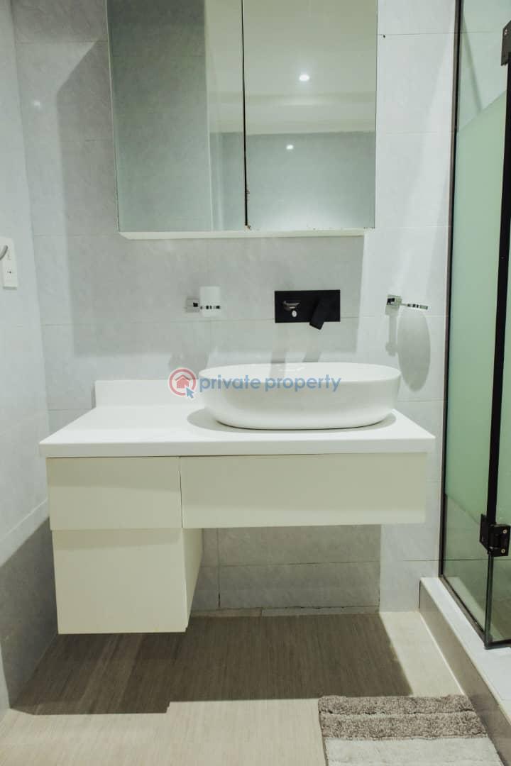 Luxuriously furnished 3bedroom waterfront apartment with gym on 5ft floor - 3 3 bedroom Block Of Flats Short let Osborne Phase 2, Osborne Foreshore Estate Ikoyi Lagos - 3