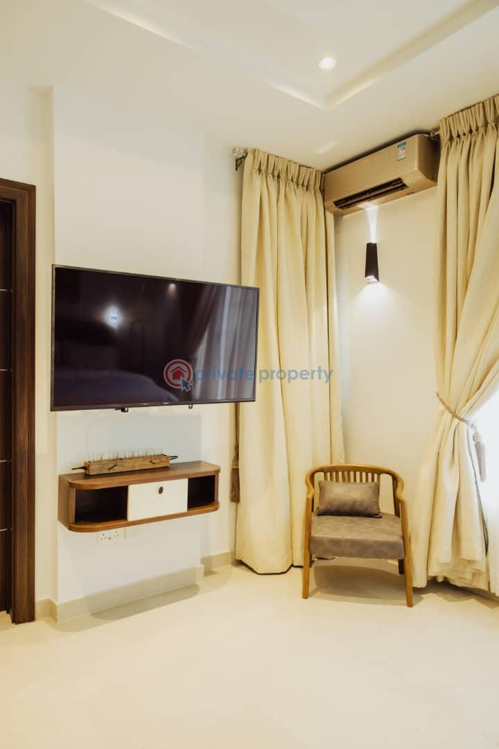 Luxuriously furnished 3bedroom waterfront apartment with gym on 5ft floor - 5 3 bedroom Block Of Flats Short let Osborne Phase 2, Osborne Foreshore Estate Ikoyi Lagos - 5