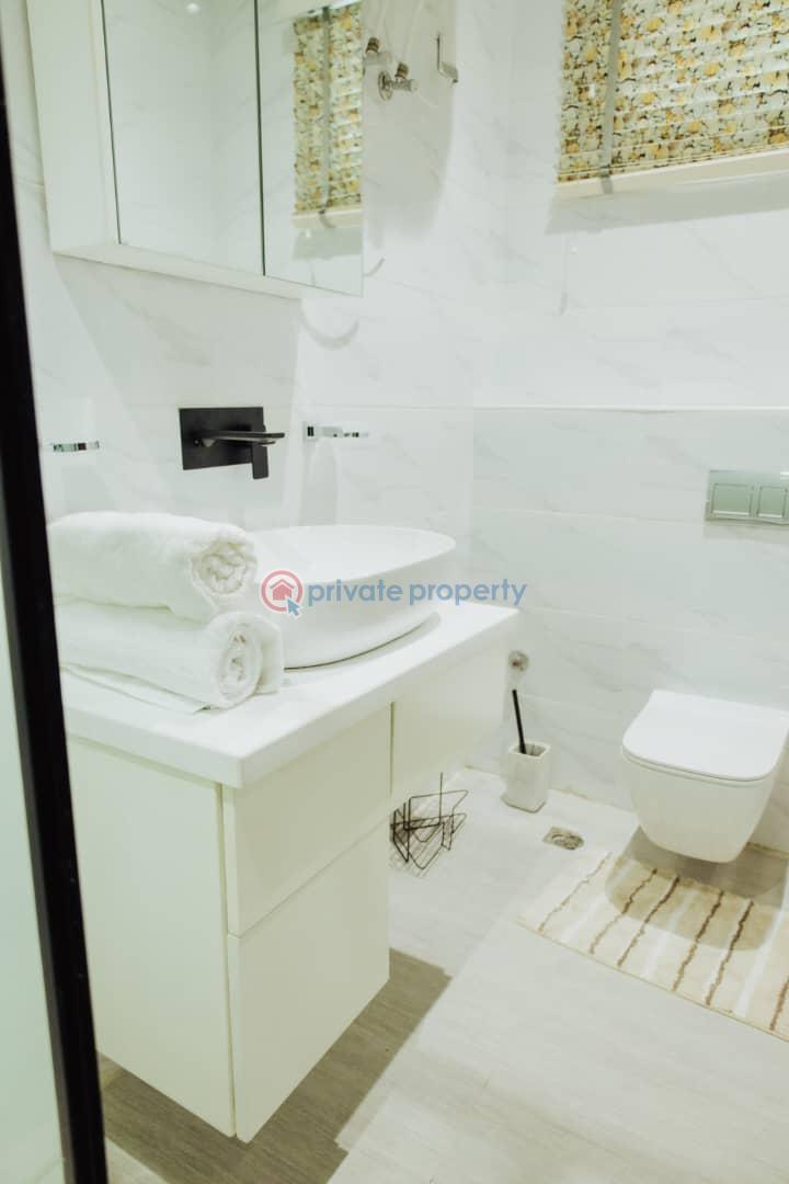 Luxuriously furnished 3bedroom waterfront apartment with gym on 5ft floor - 14 3 bedroom Block Of Flats Short let Osborne Phase 2, Osborne Foreshore Estate Ikoyi Lagos - 14