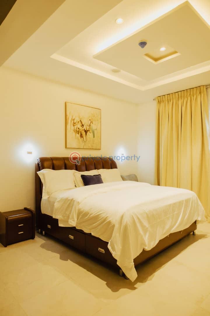 Luxuriously furnished 3bedroom waterfront apartment with gym on 5ft floor - 16 3 bedroom Block Of Flats Short let Osborne Phase 2, Osborne Foreshore Estate Ikoyi Lagos - 16