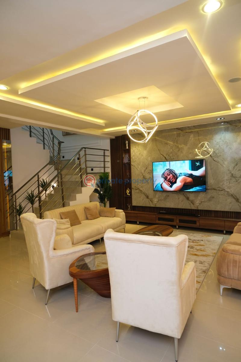 Luxuriously furnished 4-bedroom duplex shortlet - 1 4 bedroom Duplex Short let Legacy Estate Chevron Drive Lekki Lagos - 1