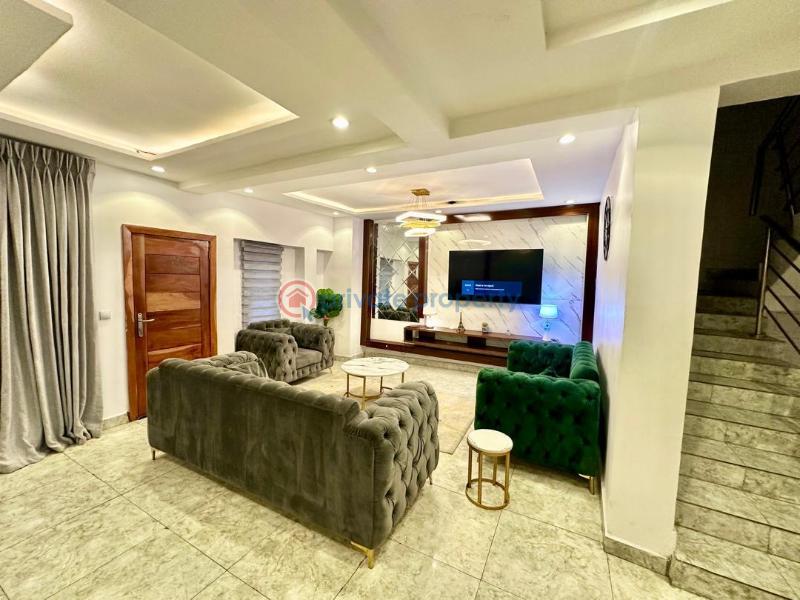 Luxuriously furnished & fully serviced 4-bedroom terrace duplex with bq - 16 4 bedroom Terraced Duplex For Rent Salem Ikate Elegushi Lekki Lagos - 16