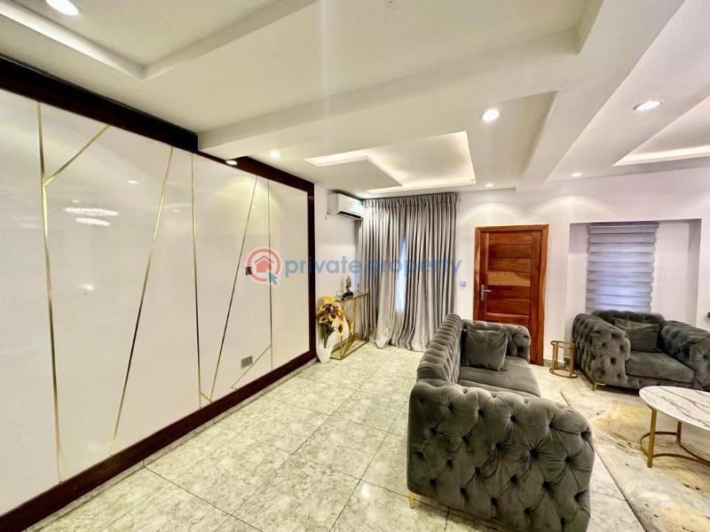 Luxuriously furnished & fully serviced 4-bedroom terrace duplex with bq - 5 4 bedroom Terraced Duplex For Rent Salem Ikate Elegushi Lekki Lagos - 5