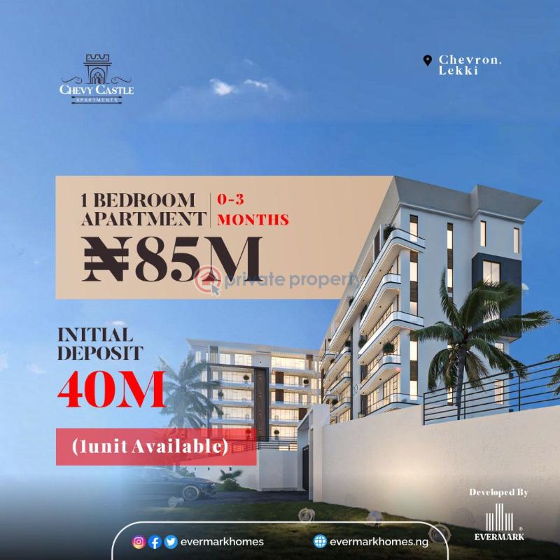 1 bedroom Studio Apartment For Sale Chevy View Estate Chevron Drive Lekki Chevron Drive Lekki Lagos