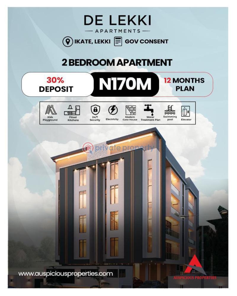 1 bedroom Block Of Flats For Sale Ikate Ilasan Lekki Lagos - 2