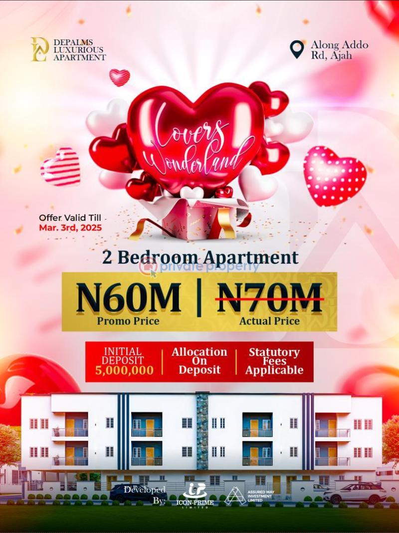 2 bedroom House For Sale Along Addo Road, Ajah Ajah Lagos - 0