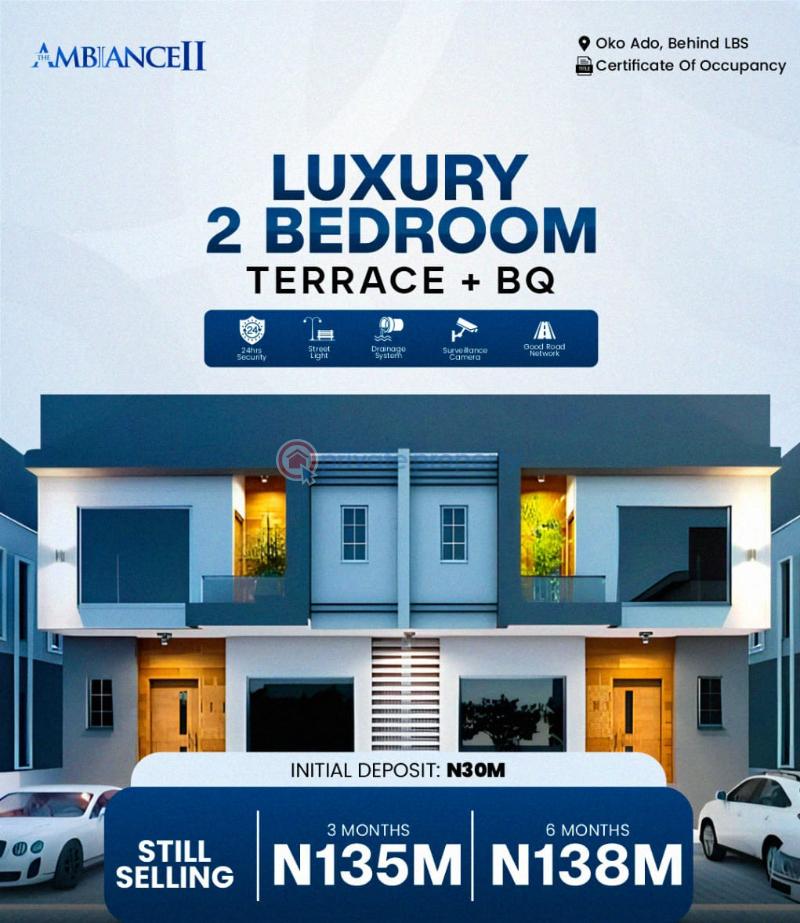 2 bedroom Terrace For Sale Sangotedo Lagos - 0