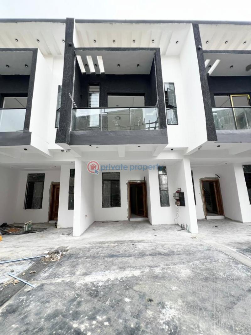 Luxury 3 and 4 bedroom terrace duplex - 1 3 bedroom Terraced Duplex For Sale Chevron Drive Lekki Lagos - 1