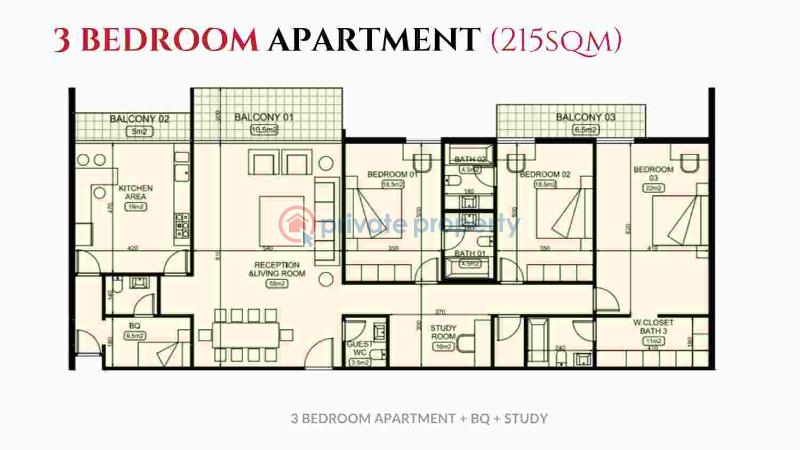 Luxury 3 bedroom apartment in eko atlantic city - 215 sqm - 42 months payment plan - 17 3 bedroom Block Of Flats For Sale Eko Atlantic City* Phoenix Rising Tower Victoria Island Lagos - 17