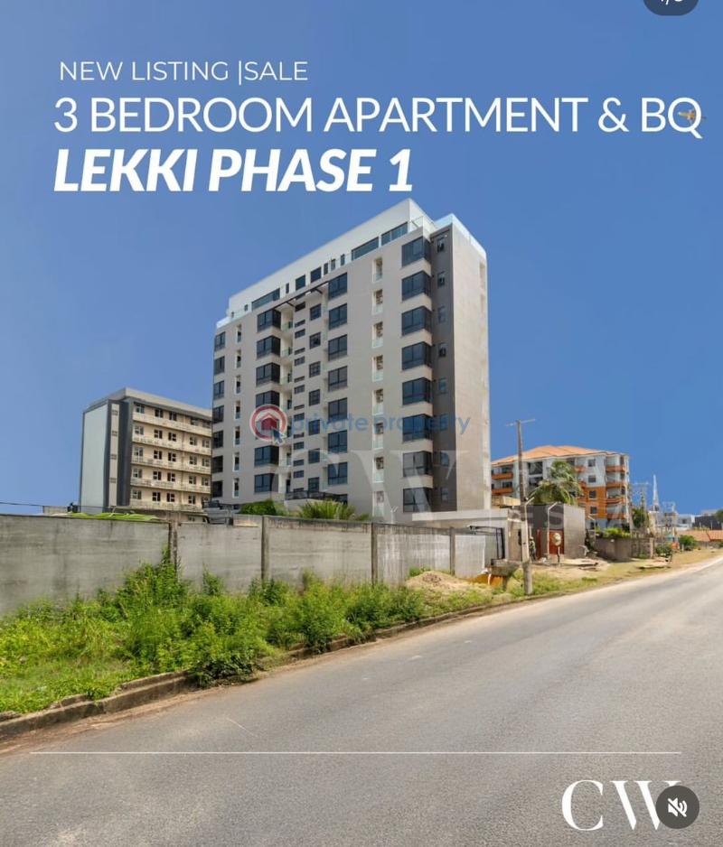 3 bedroom Flat & Apartment For Rent Lekki Phase 1 Lagos - 8