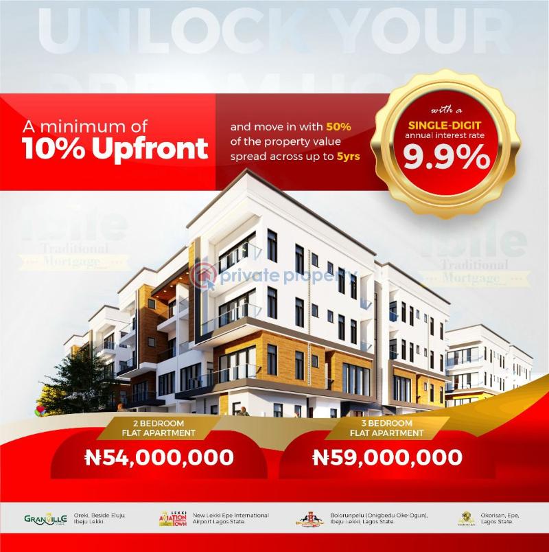 3 bedroom Block Of Flats For Sale Ibile Traditional Mortgage, Ayetoro Government Resettlement Scheme Ibeju-Lekki Lagos - 0