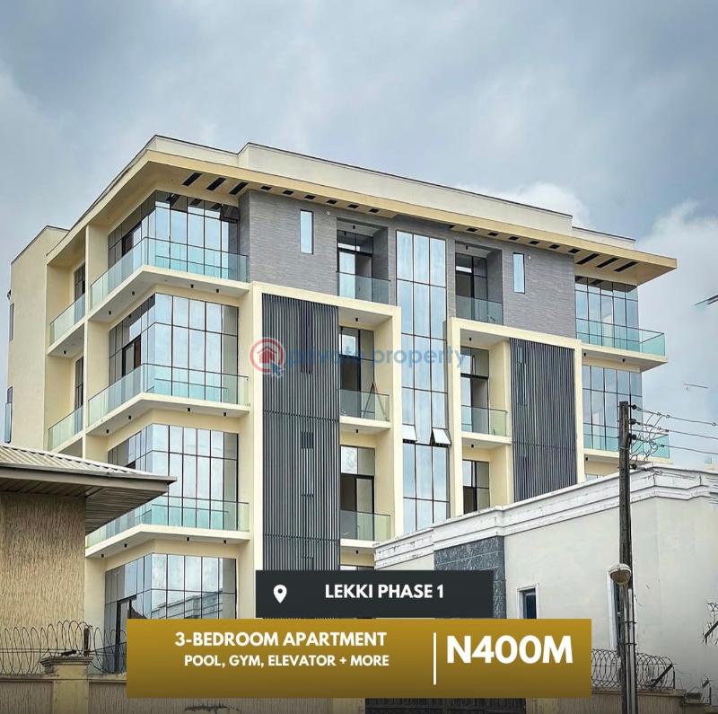 3 bedroom Block Of Flats For Sale Admiralty Lekki Phase One Lekki Phase 1 Lagos - 0