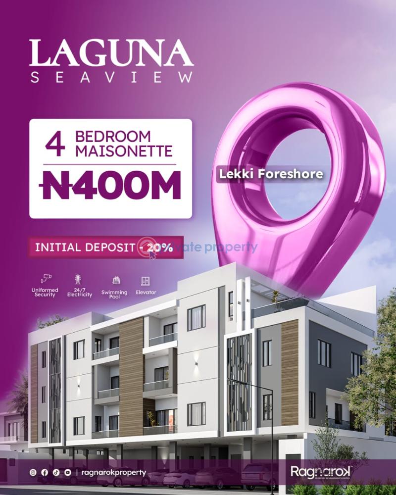 Penthouse For Sale Laguna Seaview, Lekki Foreshore, Lekki Phase 1 With Close Proximity To Lekki Phase 1 Business District Orange Island Corridor Nike Art Gallery The Palms Shopping Mall Elegushi Royal Beach Lekki Phase 1 Lagos - 10