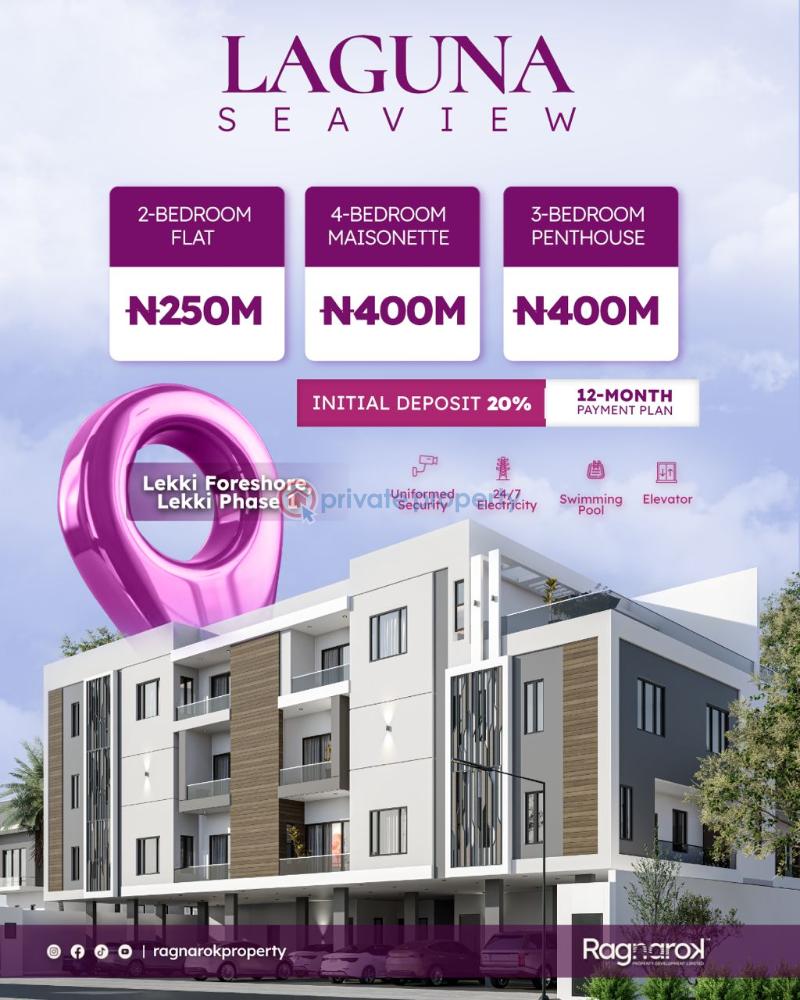 Penthouse For Sale Laguna Seaview, Lekki Foreshore, Lekki Phase 1 With Close Proximity To Lekki Phase 1 Business District Orange Island Corridor Nike Art Gallery The Palms Shopping Mall Elegushi Royal Beach Lekki Phase 1 Lagos - 8