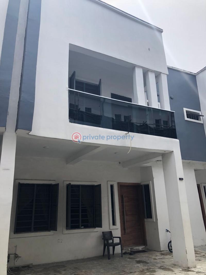 3 bedroom Terraced Duplex For Rent Adjacent Crown Estate Sangotedo Sangotedo Lagos - 1