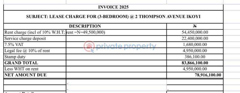 3 bedroom Shared Apartment For Rent Ikoyi Lagos - 24