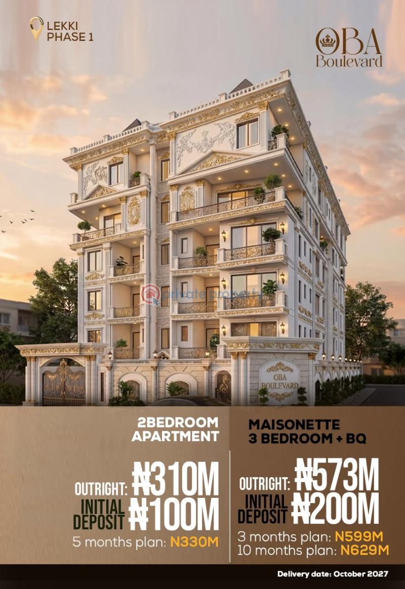 3 bedroom Maisonette For Sale Lekki Phase 1 Lagos - 10