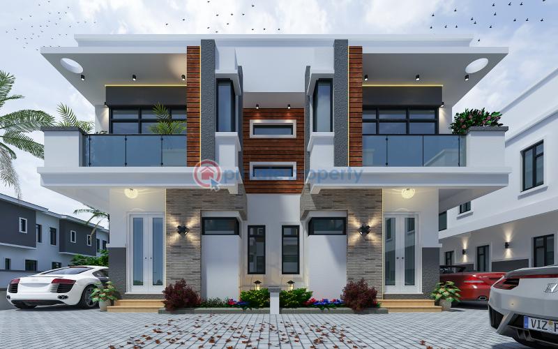 3 bedroom Semi detached Duplex For Sale Helen Gray Court, Off Orchid Hotel Road, Lekki Lagos - 1