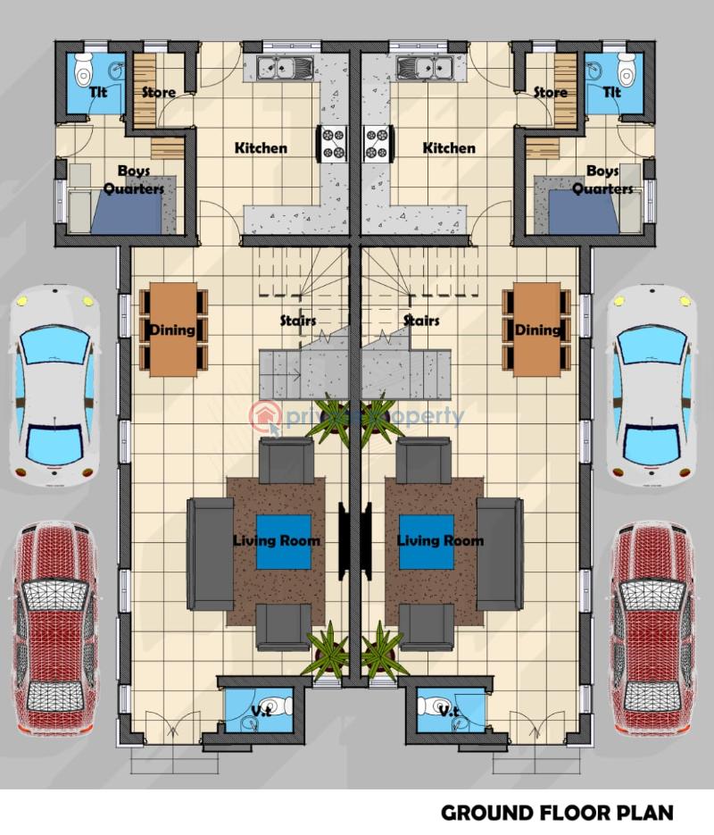 3 bedroom Semi detached Duplex For Sale Helen Gray Court, Off Orchid Hotel Road, Lekki Lagos - 4