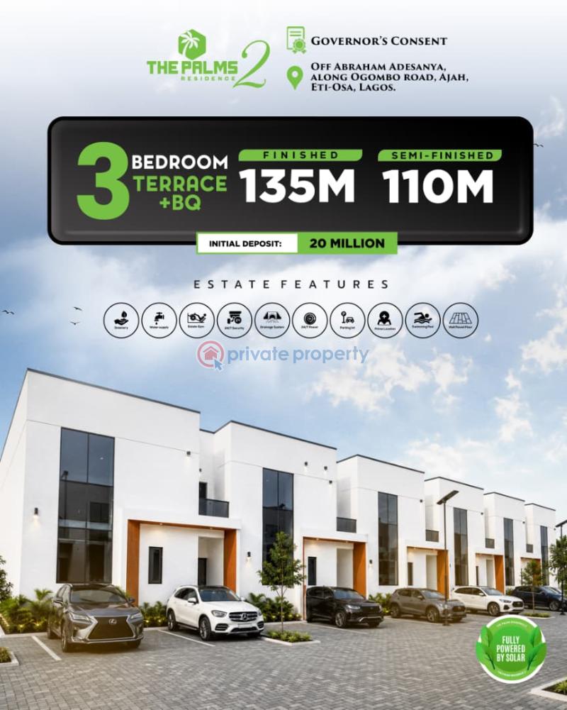 3 bedroom Duplex For Sale The Palms Residence 2 Extension Ogombo Ajah Lagos - 0