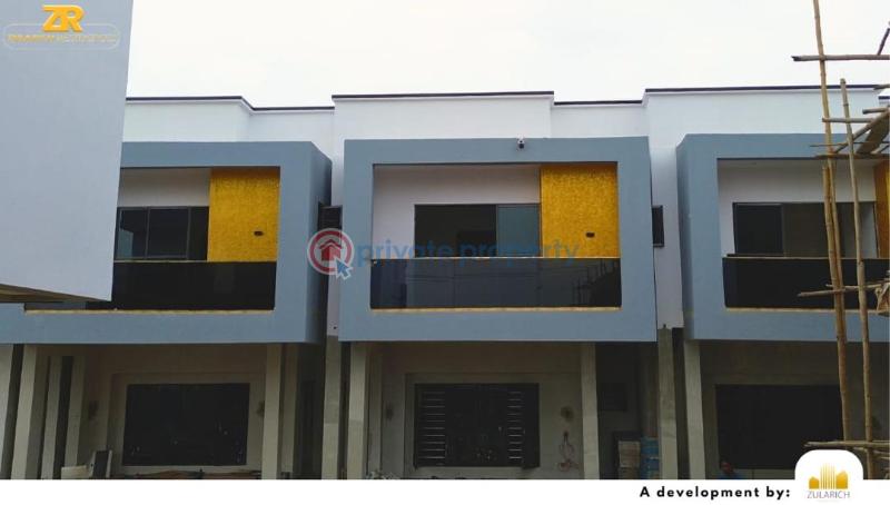 3 bedroom Terrace For Sale Zularich Residence Inside Apata Ajayi Sangotedosangotedo Sangotedo Ajah Lagos - 12