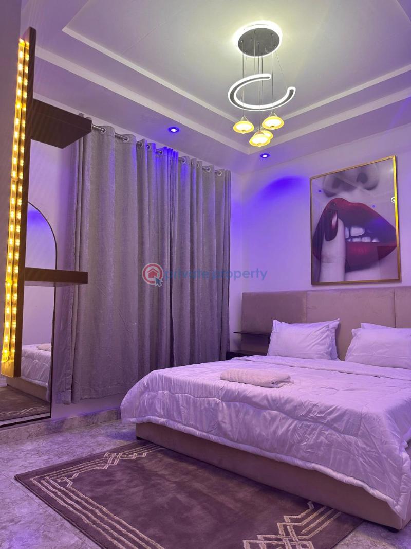 Luxury 4 bedroom apartment - 6 4 bedroom Self Contain Short let Mijl Villa And Residence Lekki Expressway Lagos - 6