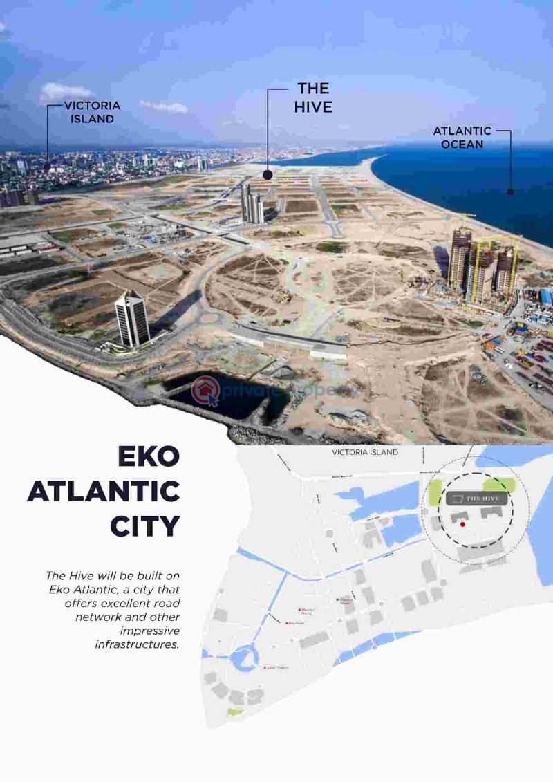 Luxury 4 bedroom maisonette in eko atlantic city   - 282 sqm - 24 months payment plan - 1 4 bedroom House For Sale The Hives Tower, Eko Atlantic City* Victoria Island Lagos - 1