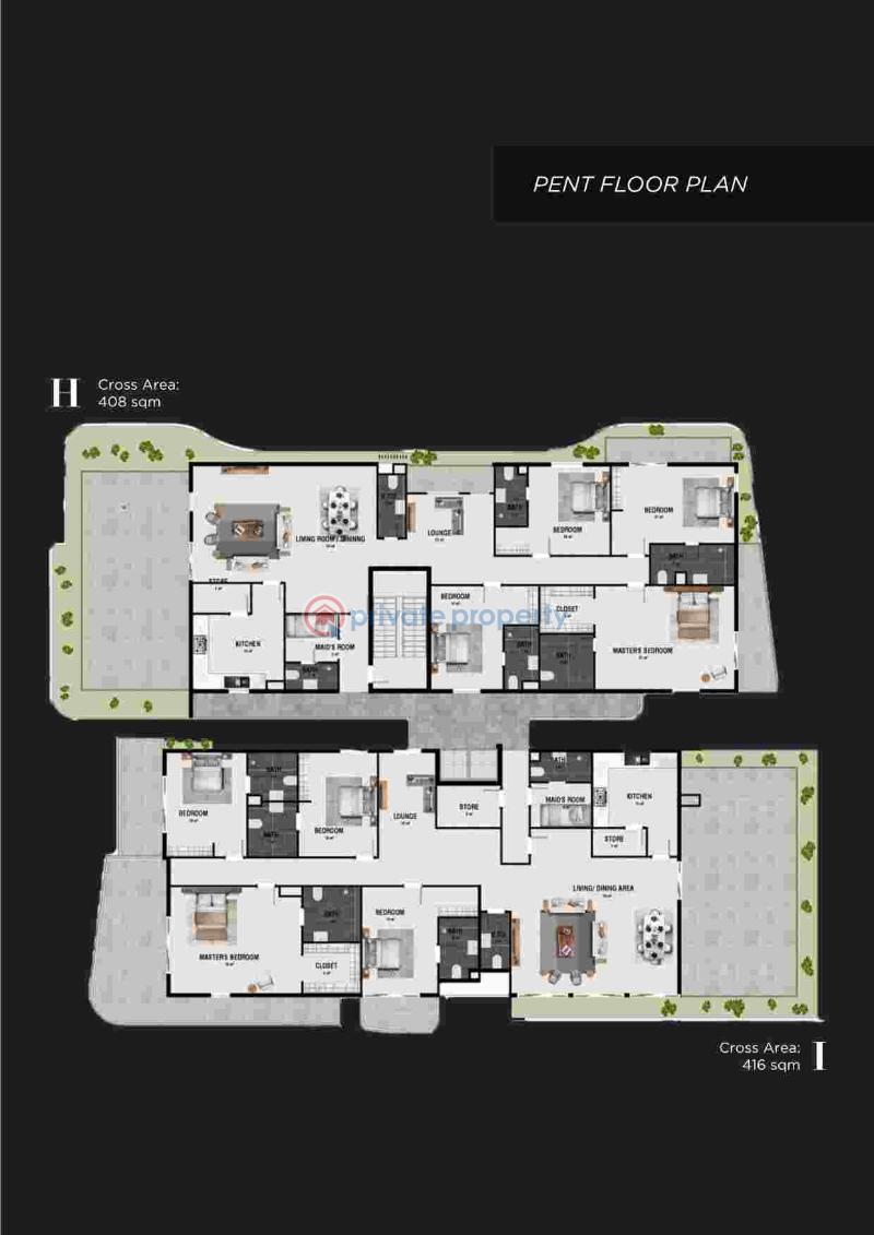 Luxury 4 bedroom maisonette in eko atlantic city   - 282 sqm - 24 months payment plan - 10 4 bedroom House For Sale The Hives Tower, Eko Atlantic City* Victoria Island Lagos - 10