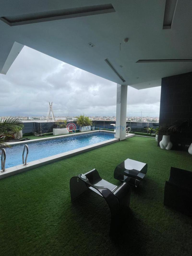 Luxury 4 bedroom maisonette penthouse with cinema - 5 4 bedroom Block Of Flats For Rent Lekki Lagos - 5