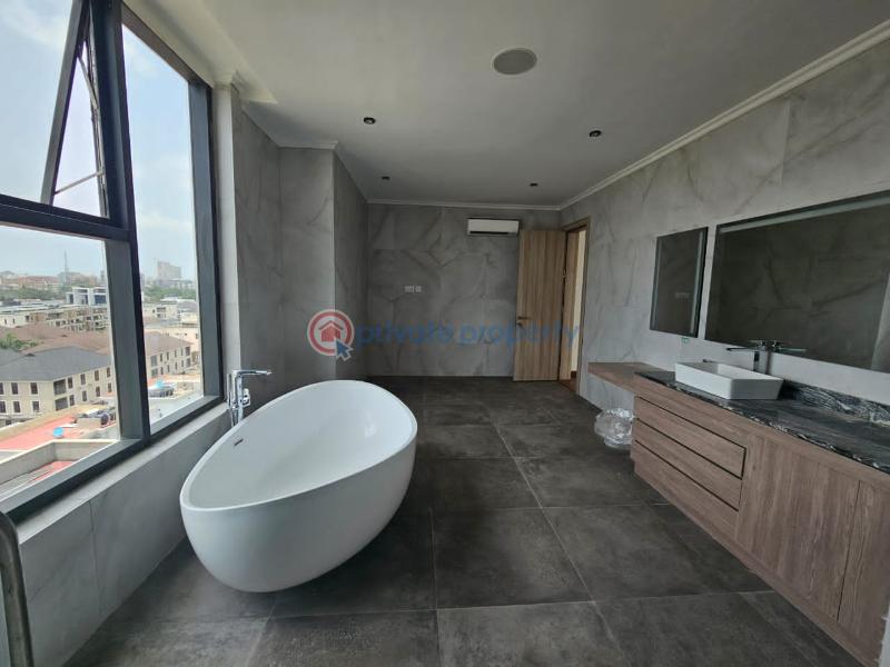 Luxury 4 bedroom masionette with study, 2 rooms bq, elevator, swimming pool, gym - 17 4 bedroom Maisonette For Sale Close To Banana Island Mojisola Onikoyi Estate Lagos - 17