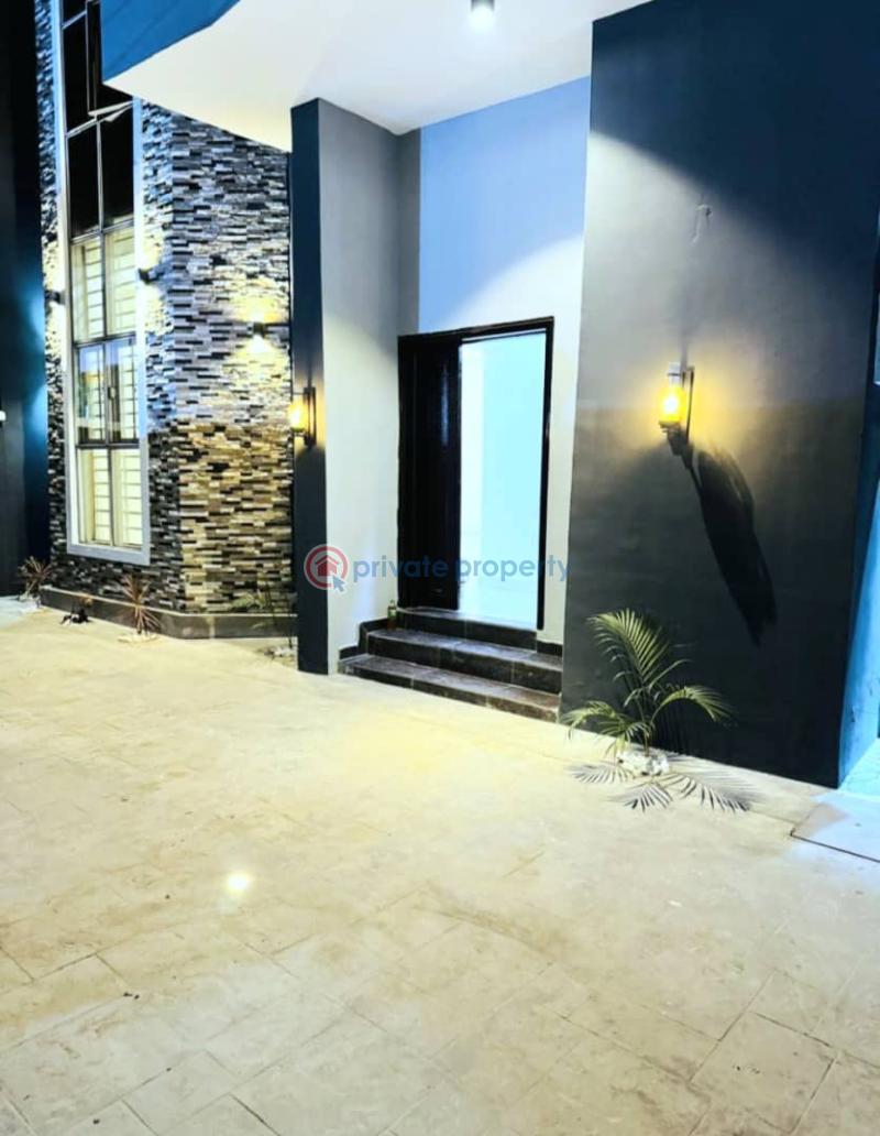 Luxury 4-bedroom semi detached duplex - 3 4 bedroom Semi detached Duplex For Sale Chevy View Estate Chevron Drive Lekki Lagos - 3