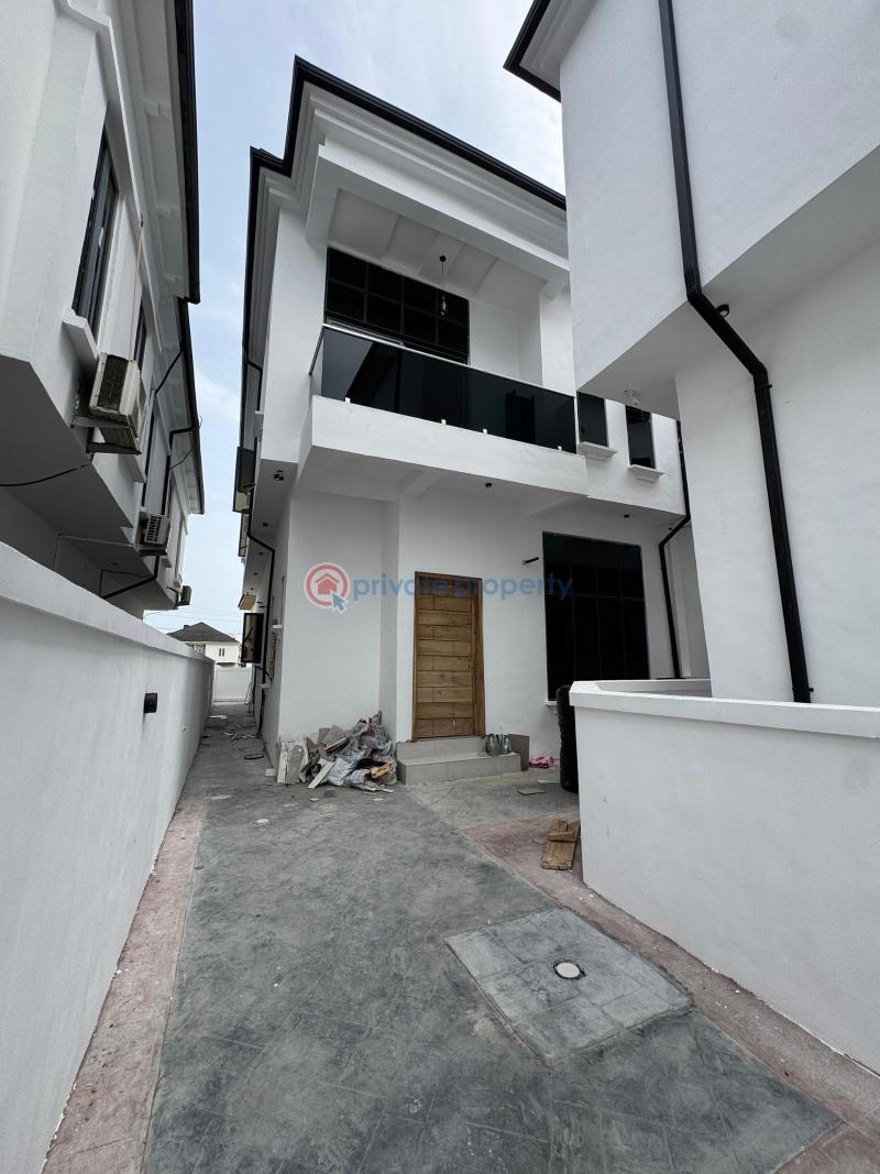 Luxury 4 bedroom semi-detached duplex with a bq   for sale‼️‼️ - 1 4 bedroom Semi detached Duplex For Sale Osapa London Osapa Lekki Lagos - 1