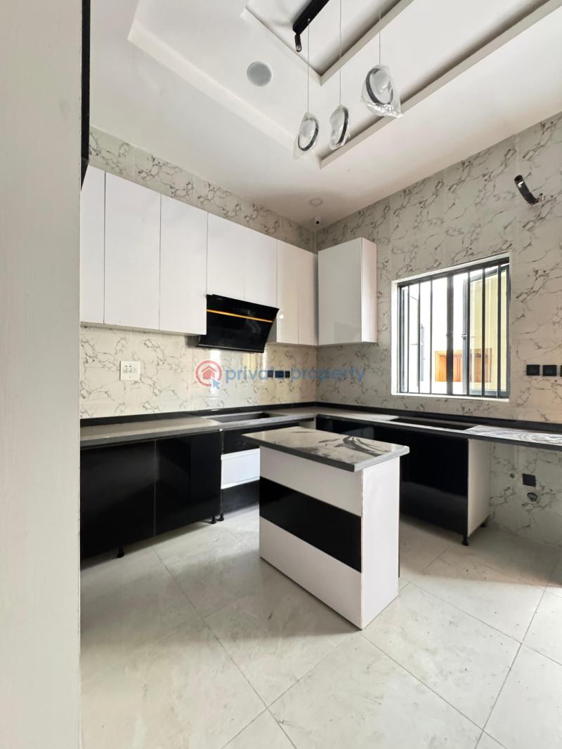 Luxury 4 bedroom semi-detached duplex with a bq   for sale‼️‼️ - 5 4 bedroom Semi detached Duplex For Sale Osapa London Osapa Lekki Lagos - 5