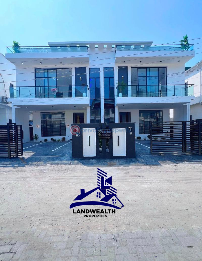 4 bedroom Semi detached Duplex For Sale Secure Estate At Ikota Lekki Ikota Lekki Lagos - 0