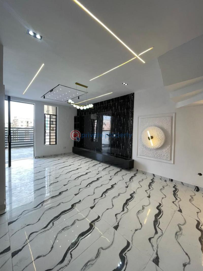 Luxury 4-bedroom semi-detached duplex with bq for sale in ikota, lekki - 1 4 bedroom Semi detached Duplex For Sale Ikota Lekki Lagos - 1