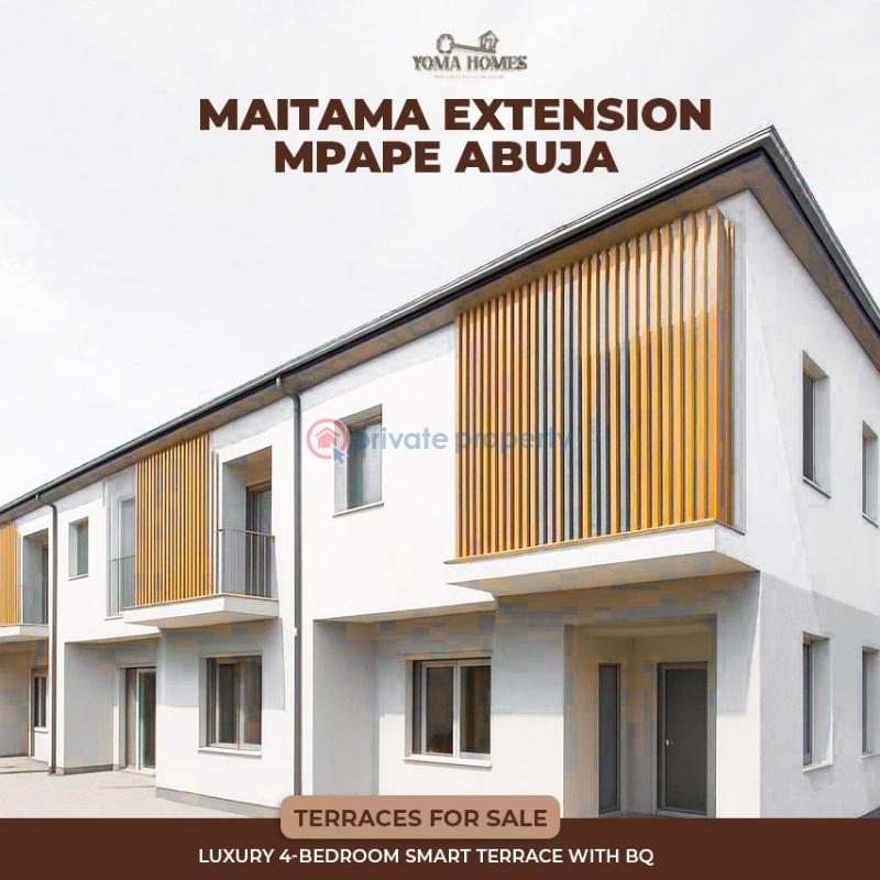 4 bedroom Terraced Duplex For Sale Maitama Estention, Mpape Maitama Abuja Phase 1  - 4