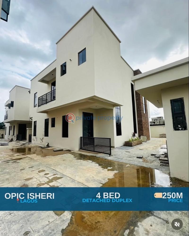 4 bedroom Semi detached Duplex For Sale Opic Isheri Berger Berger Ojodu Lagos - 0