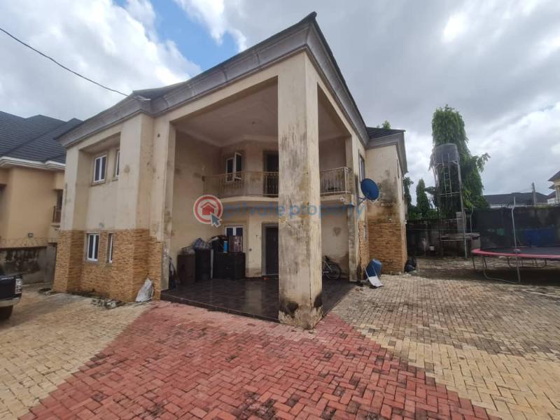 4 bedroom Duplex For Sale Akpati Close Golf Estate Phase 1 Gra Enugu Opposite Tradefair Complex Enugu Suburb Enugu Area  - 1