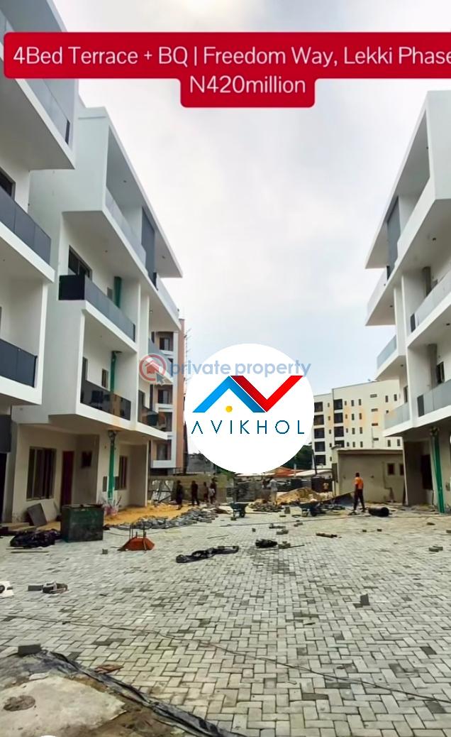 4 bedroom Terraced Duplex For Sale Off Freedom Way Lekki Phase 1 Lagos - 0