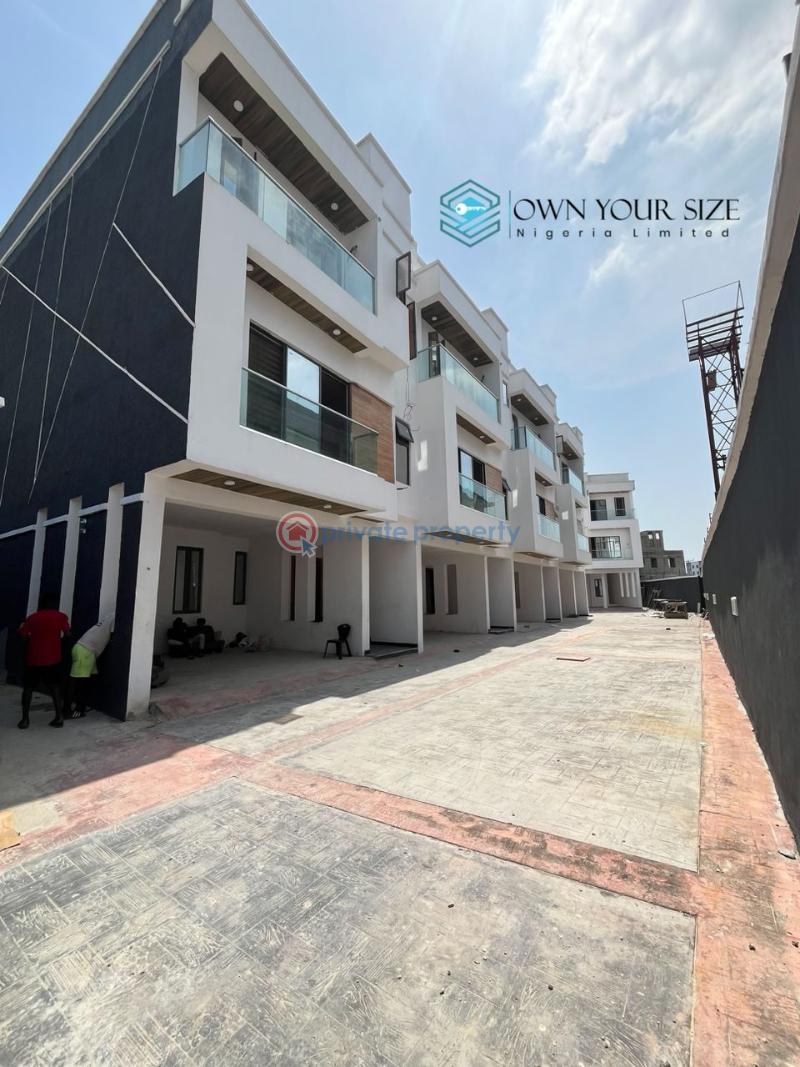 4 bedroom Terraced Duplex For Sale Ikate Elegushi Lekki Lagos - 1